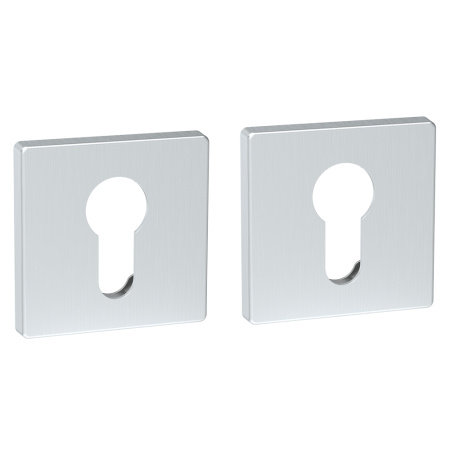 Накладка Fuaro (Фуаро) под цилиндр ET.K.SL52, цвет сатинированный хром